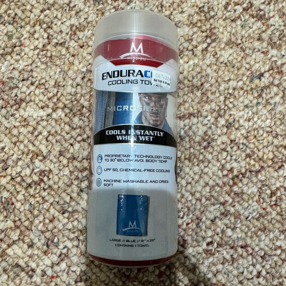 Mission Enduracool Large Blue Cooling Towel